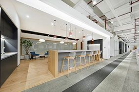 辦公室裝修_寫字樓效果圖設計_工裝設計案例-卓創家裝案例